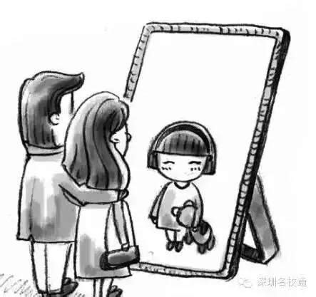 值得家长深思的一组漫画：孩子是父母的一面镜子|父母|模样|道德观_新浪新闻