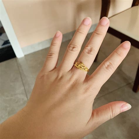 周大生黄金戒指怎么样 戒指比图片更漂亮，也比我想象的..._什么值得买
