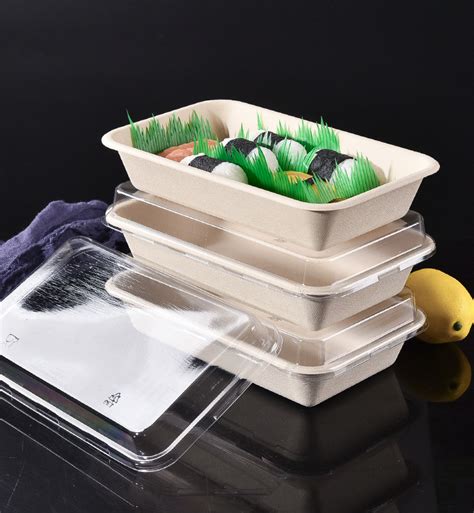商吉 可降解环保餐具一次性餐盒纸浆碗饭盒沙拉外卖打包盒批发-阿里巴巴