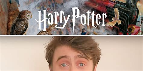 You can listen to (and watch!) Daniel Radcliffe reading Harry Potter ...