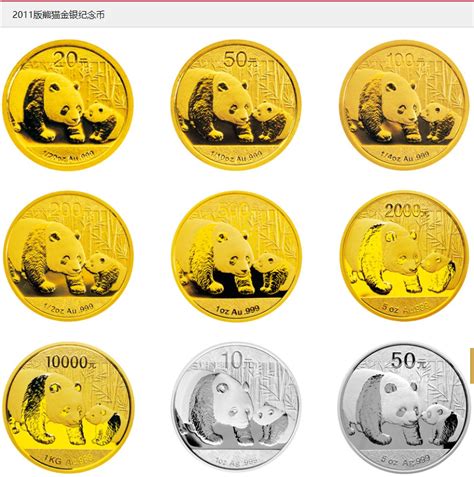 2011年熊猫金币套装收藏潜力 2011年熊猫金银币套装市场价格-第一黄金网