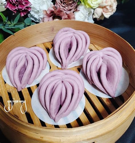 【做法简单又好吃的『紫薯双色花卷』图片】Gibi酱_下厨房