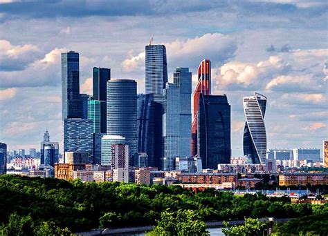 莫斯科CBD，建筑美学齐聚，颠覆你对俄罗斯的印象_城市