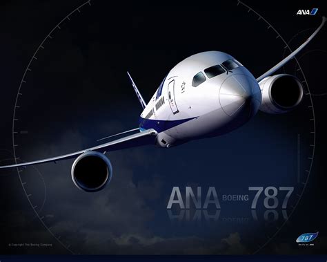 高清晰全日空航空ANA公司-客机壁纸