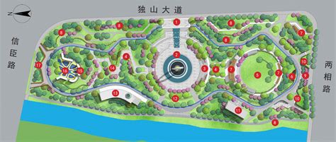 南阳河下游滨河景观绿地工程设计 - 专业景观绿化规划设计