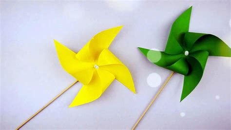 彩色风车制作图片