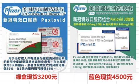 辉瑞新冠特效药Paxlovid网售放开 2980元/盒_凤凰网