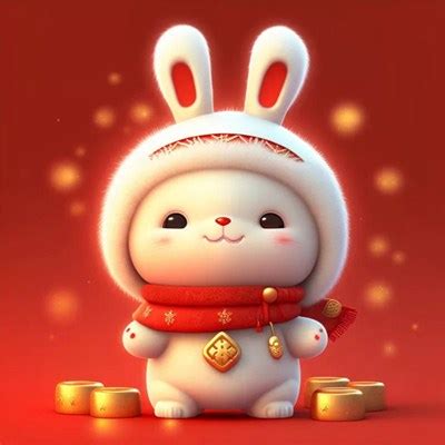 温柔兔年头像女生
