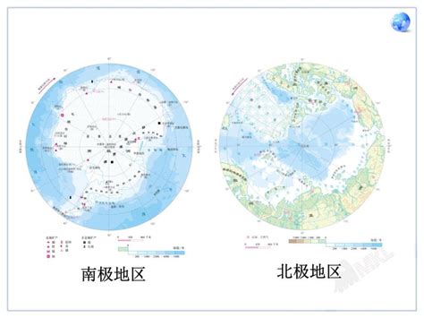 北极地区地图图片