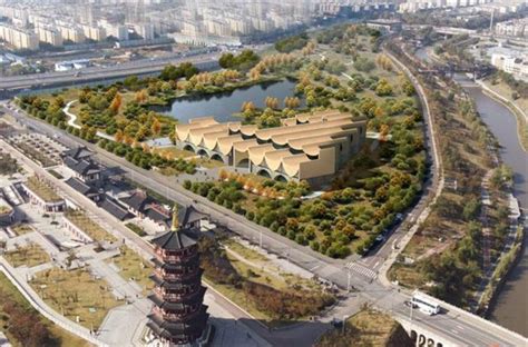 河南洛阳市奥林匹克中心项目靓姿显现-人民图片网