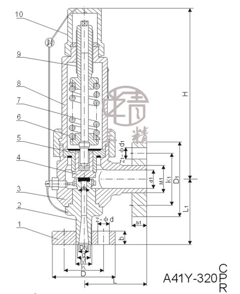 A27弹簧微启式安全阀,安全阀_温州冠翔泵业有限公司