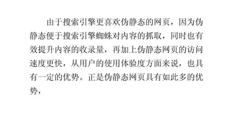 网站优化之打造伪静态网页的技巧分析_word文档在线阅读与下载_无忧文档