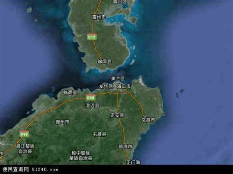 儋州市地图 - 儋州市卫星地图 - 儋州市高清航拍地图