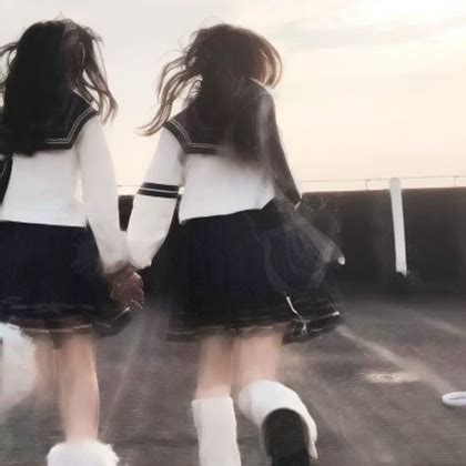 头像非主流双人女生真人