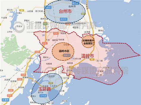 温岭市地图图片