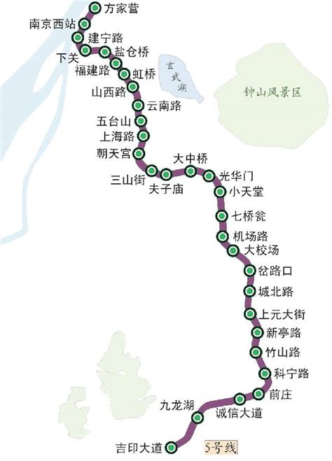 南京地铁5号线最新线路图- 南京本地宝