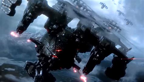 《装甲核心6》公布最新高清截图：超酷机甲空中对决！_玩一玩游戏网wywyx.com