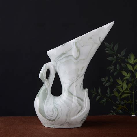 【非遗】 绞胎瓷花瓶（遐思） 手工制作精品 焦作名品－京东珍品拍卖