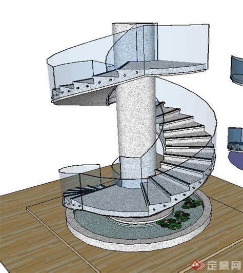 【楼梯】旋转楼梯是如成为室内的颜值担当_海量设计师培训教学视频-设计得到