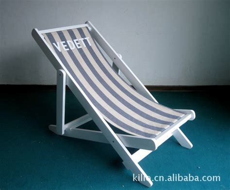 木制沙滩椅实木户外折叠青蛙椅躺椅休闲木架帆布椅午休海滩便携-阿里巴巴