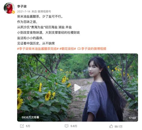 李子柒YouTube粉丝破千万，为什么是她重新定义了中国公主？-周小辉博客