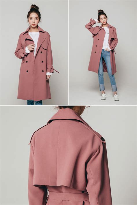 广州淘工厂2022女装秋冬韩版风衣大衣外套来图来样小批量贴牌加工-阿里巴巴