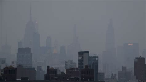 纽约被森林火灾的烟霾笼罩 - 2021年7月21日, 俄罗斯卫星通讯社