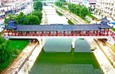 中国电建市政建设集团有限公司 工程动态 长葛清潩河项目八一路桥面铺设完成
