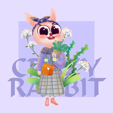 兔子妹妹图片