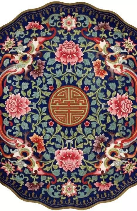 中国青花图案及其寓意，纹样使用及说明。
