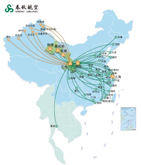 春秋航空发布2017年7月份主要运营数据 - 民用航空网