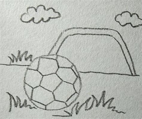 足球画法简笔画一年里(关于足球的简笔画画法) | 抖兔教育