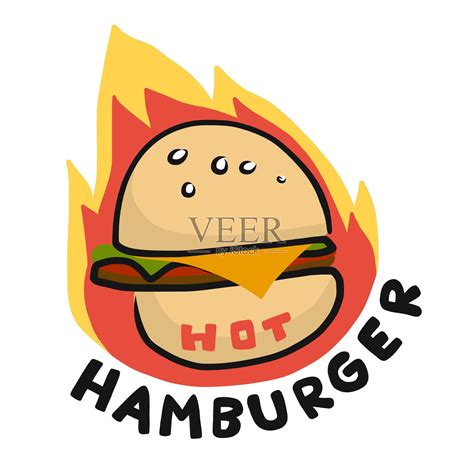 30个快餐店汉堡元素的logo设计欣赏 | 123标志设计博客