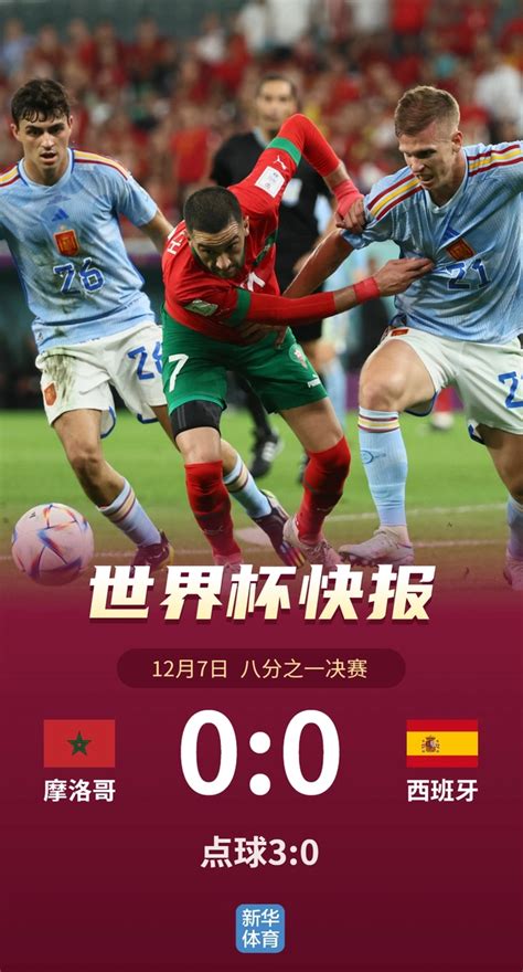 卡塔尔世界杯：葡萄牙6:1大胜瑞士晋级八强，摩洛哥点球大战淘汰西班牙晋级八强 | 每经网