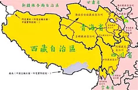 西藏自治区政区示意图,西藏旅游地图,世界屋脊西藏