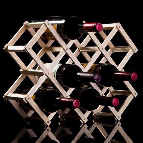创意家用PU五格酒架 可移动皮质红酒格 欧式木结构酒柜红酒架-阿里巴巴