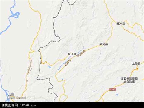 盈江县地图 - 盈江县卫星地图 - 盈江县高清航拍地图 - 便民查询网地图