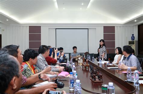 印尼媒体代表团访问华文学院-华侨大学华文学院