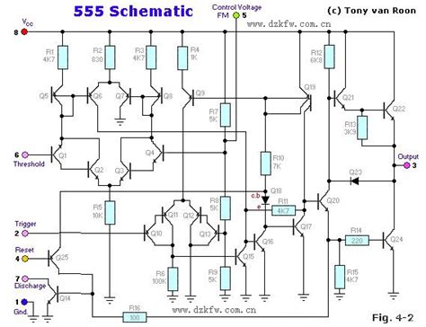 555构成的多谐振荡器电路Proteus仿真 - 模拟数字电子技术