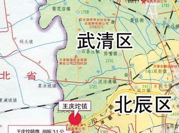 天津武清下辖的29个行政区域一览