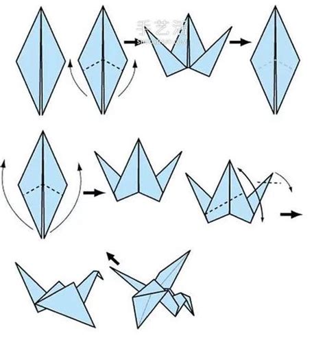 简易千纸鹤折法，教你如何折千纸鹤_腾讯视频