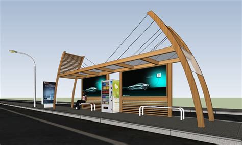智能公交站设计 - 公共设施1 - 木马工业设计集团官网