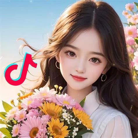 抖音视频头像库存图片