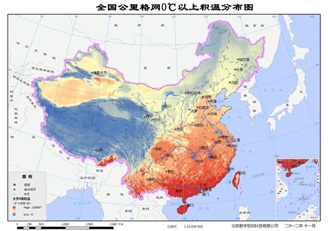 基于格点数据的1961—2018年中国多种积温时空变化研究