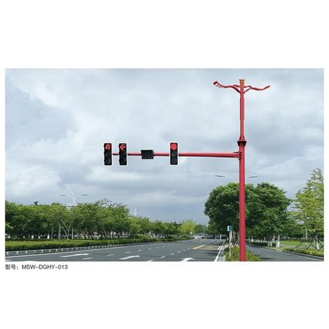 广东潮州信号灯单悬臂灯杆-一步电子网