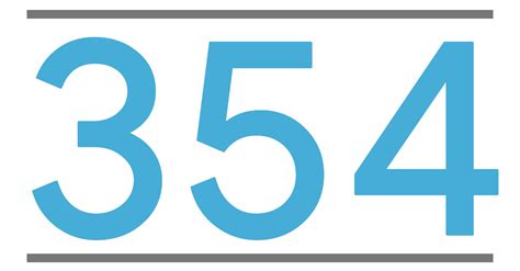 354 Times Table