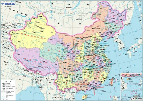 中国地图可放大图片