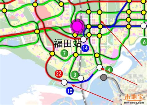 深圳地铁10号线最新线路图一览（在建段+南延+东延） - 深圳本地宝