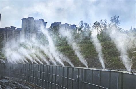 泰州工地围挡围墙喷淋喷雾安装厂家-环保在线