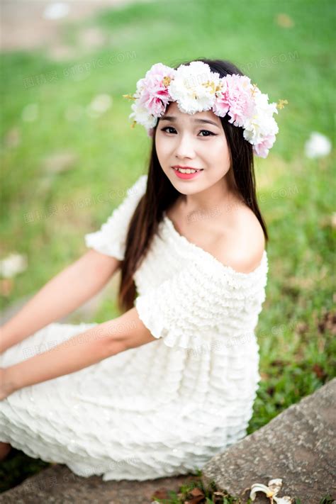 东方少女图片